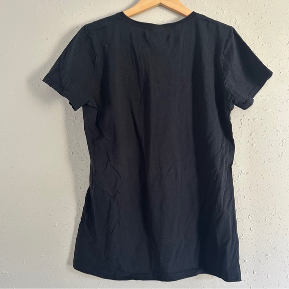 🦋 Fruit of the Loom Blue Graphic Tee RBG Ruth Bader Ginsburg Feminist Girl Power - Picture 4 of 7